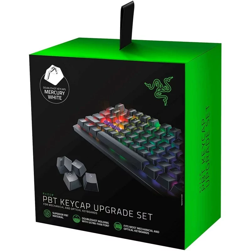 Razer PBT keycaps Set - Mercury White Razer PBT keycaps Set - Mercury White